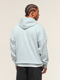 Gymshark Crest Oversized Hoodie — Smoke Blue — 3