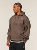 Gymshark Crest Oversized Hoodie — Soft Brown — 3
