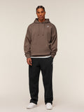 Gymshark Crest Oversized Hoodie — Soft Brown — 4