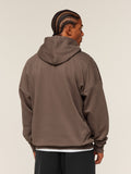 Gymshark Crest Oversized Hoodie — Soft Brown — 2