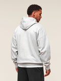Gymshark Crest Oversized Hoodie — Light Grey Marl — 2