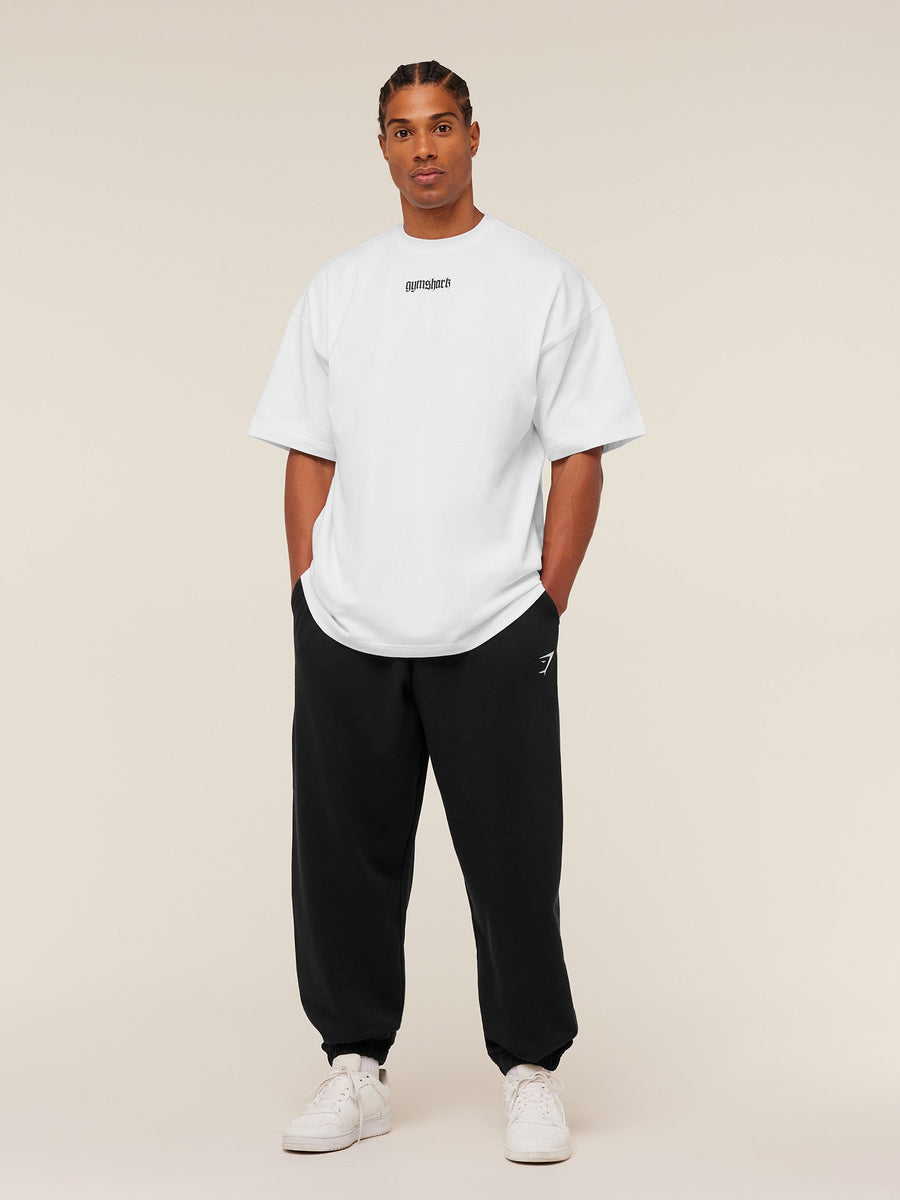 Gymshark Crest Oversized Joggers — GS Black — 4