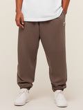 Gymshark Crest Oversized Joggers — Soft Brown — 1