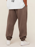 Gymshark Crest Oversized Joggers — Soft Brown — 2