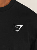 Gymshark Crest Oversized T-Shirt — GS Black — 5