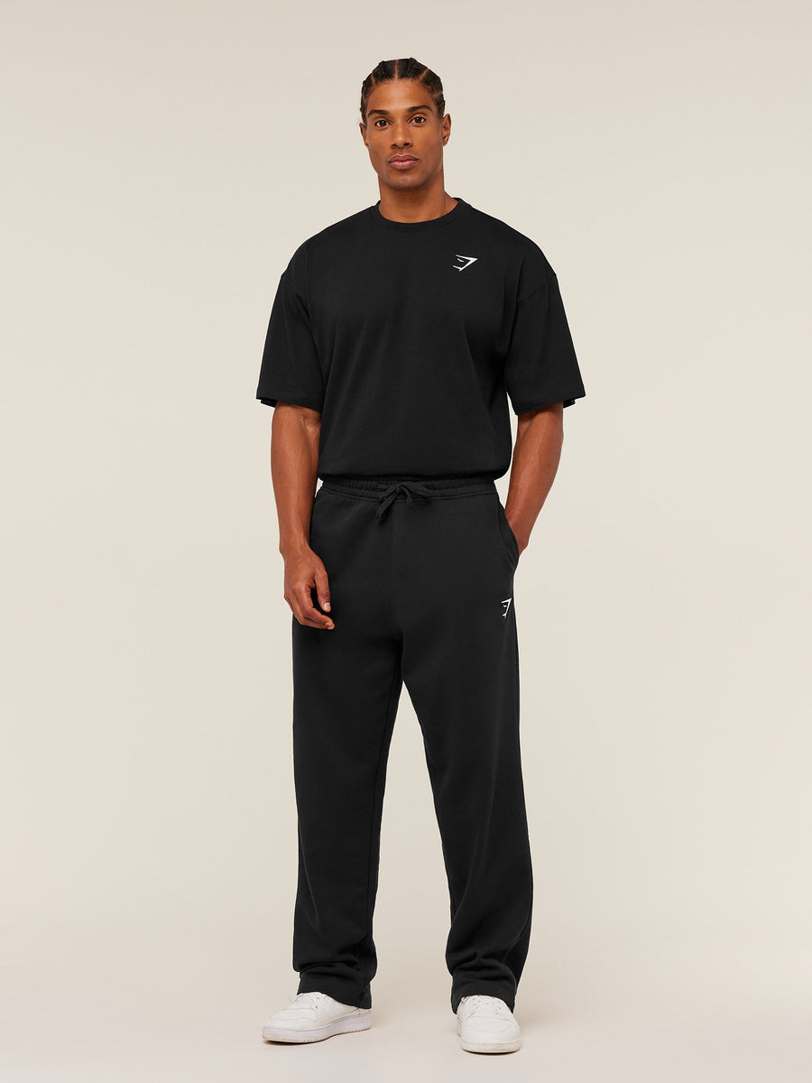 Gymshark Crest Oversized T-Shirt — GS Black — 6