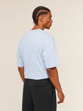 Gymshark Crest Oversized T-Shirt — Chilled Blue — 3