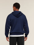 Gymshark Crest Oversized Zip Up Hoodie — Navy — 2