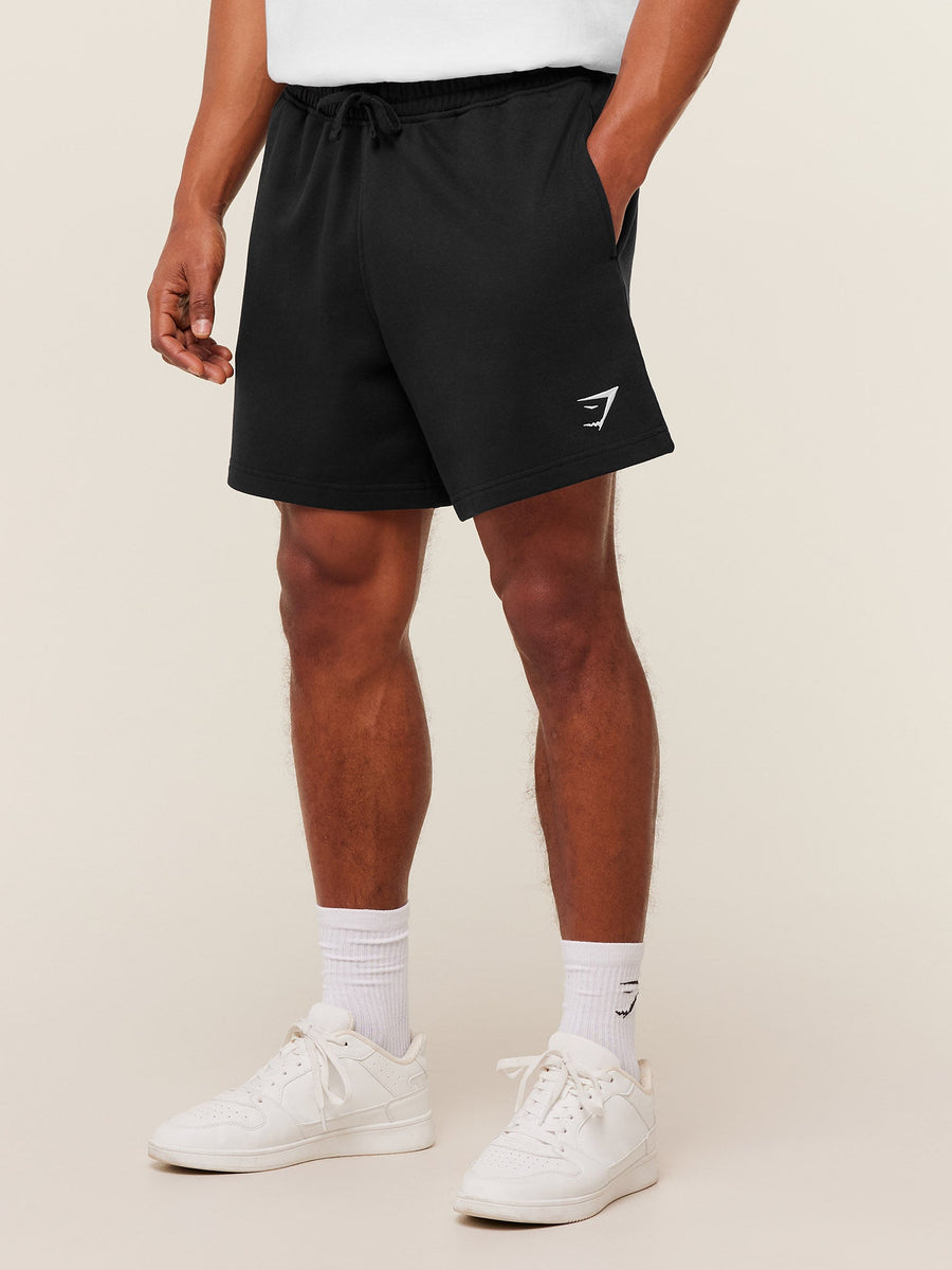 Gymshark Crest Shorts — GS Black — 1