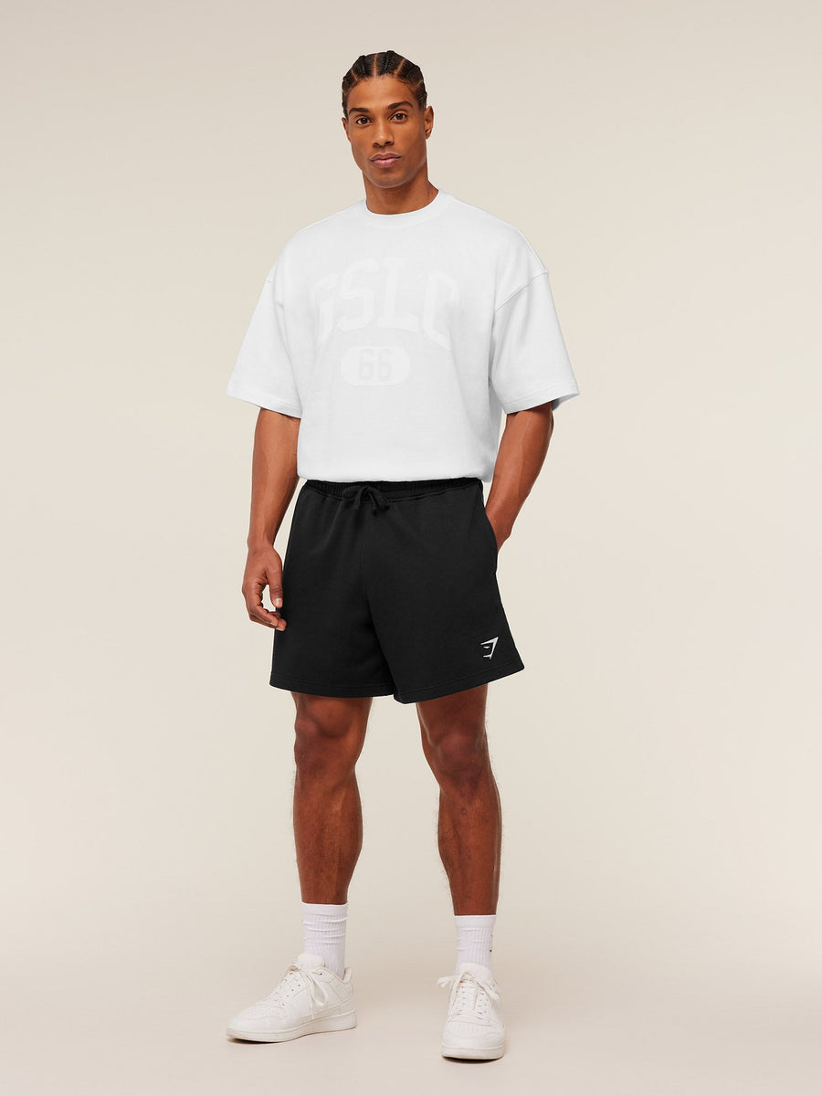 Gymshark Crest Shorts — GS Black — 4