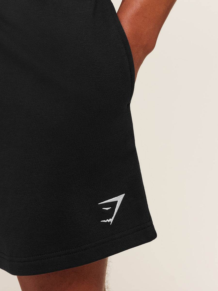 Gymshark Crest Shorts — GS Black — 5