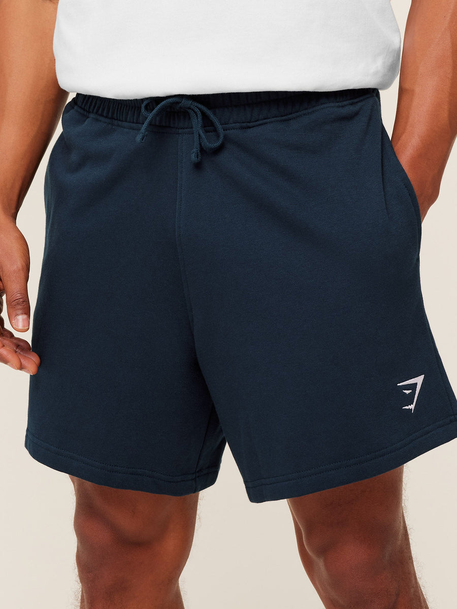Gymshark Crest Shorts — GS Navy — 5