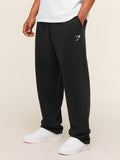 Gymshark Crest Straight Leg Joggers — Black — 3