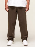 Gymshark Crest Straight Leg Joggers — Archive Brown — 1