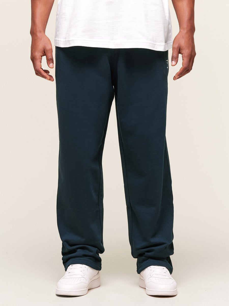 Gymshark Crest Straight Leg Joggers — Navy — 3