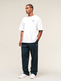 Gymshark Crest Straight Leg Joggers — Navy — 4