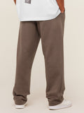 Gymshark Crest Straight Leg Joggers — Soft Brown — 2