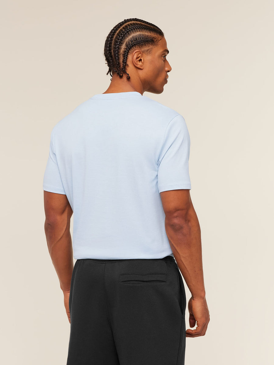 Gymshark Crest T-Shirt — Chilled Blue — 3
