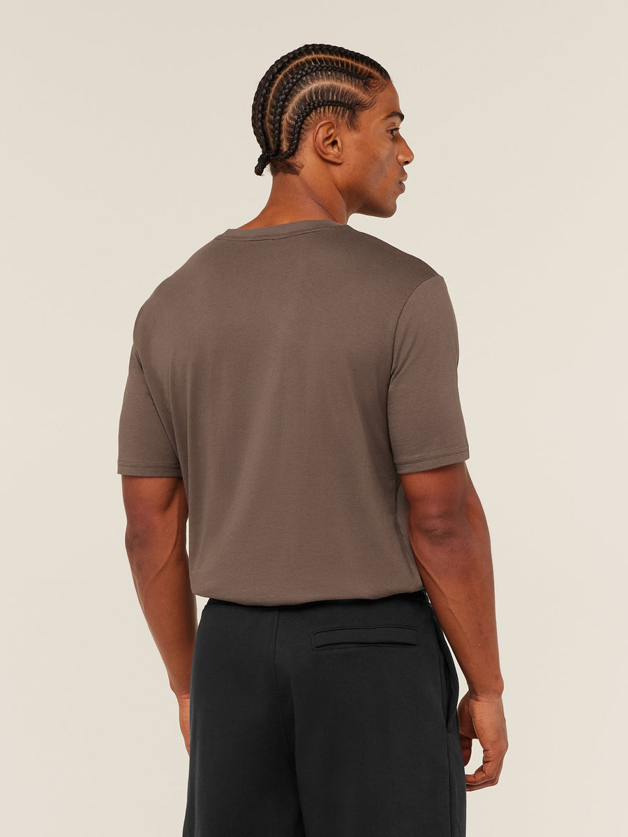 Gymshark Crest T-Shirt — Soft Brown — 2
