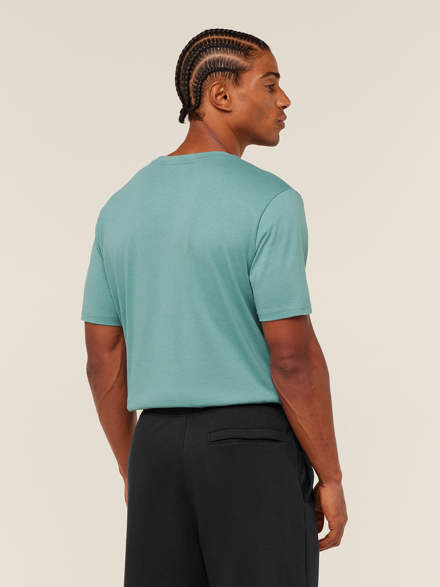 Gymshark Crest T-Shirt — GS Storm Blue — 2