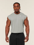 Gymshark Critical Cut Off Tank — Smokey Grey — 1