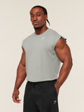 Gymshark Critical Cut Off Tank — Smokey Grey — 4