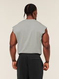 Gymshark Critical Cut Off Tank — Smokey Grey — 3