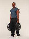 Gymshark Critical Cut Off Tank — GS Stealth Blue — 5