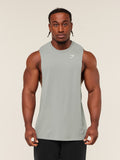 Gymshark Critical 2.0 Drop Arm Tank — Smokey Grey — 3