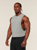 Gymshark Critical 2.0 Drop Arm Tank — Smokey Grey — 4