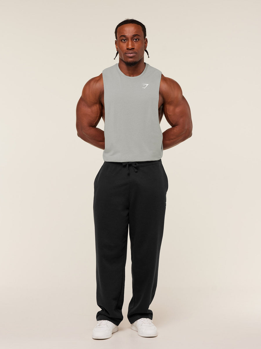 Gymshark Critical 2.0 Drop Arm Tank — Smokey Grey — 6