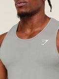 Gymshark Critical Tank — Smokey Grey — 5