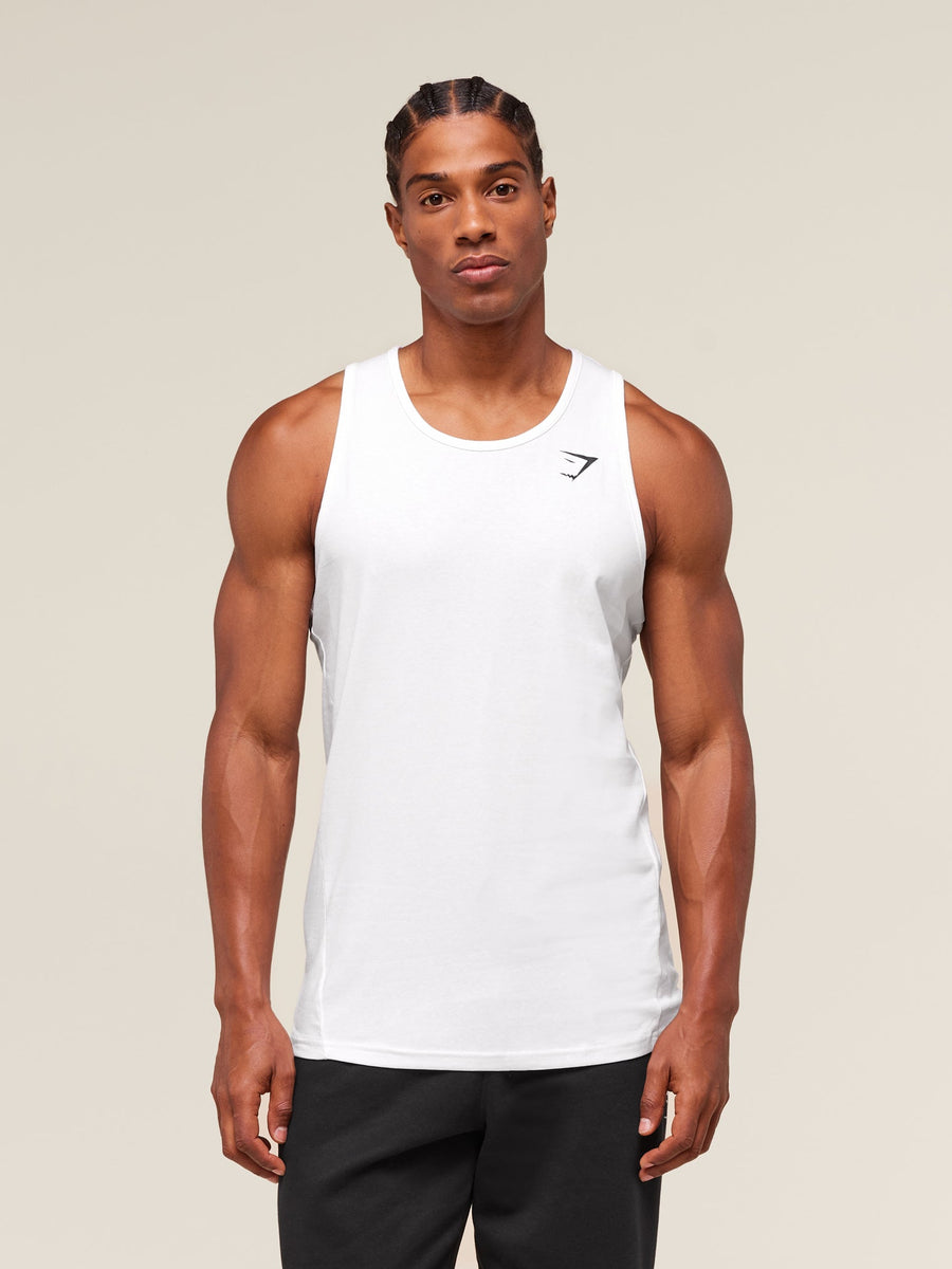 Gymshark Critical Tank — White — 1