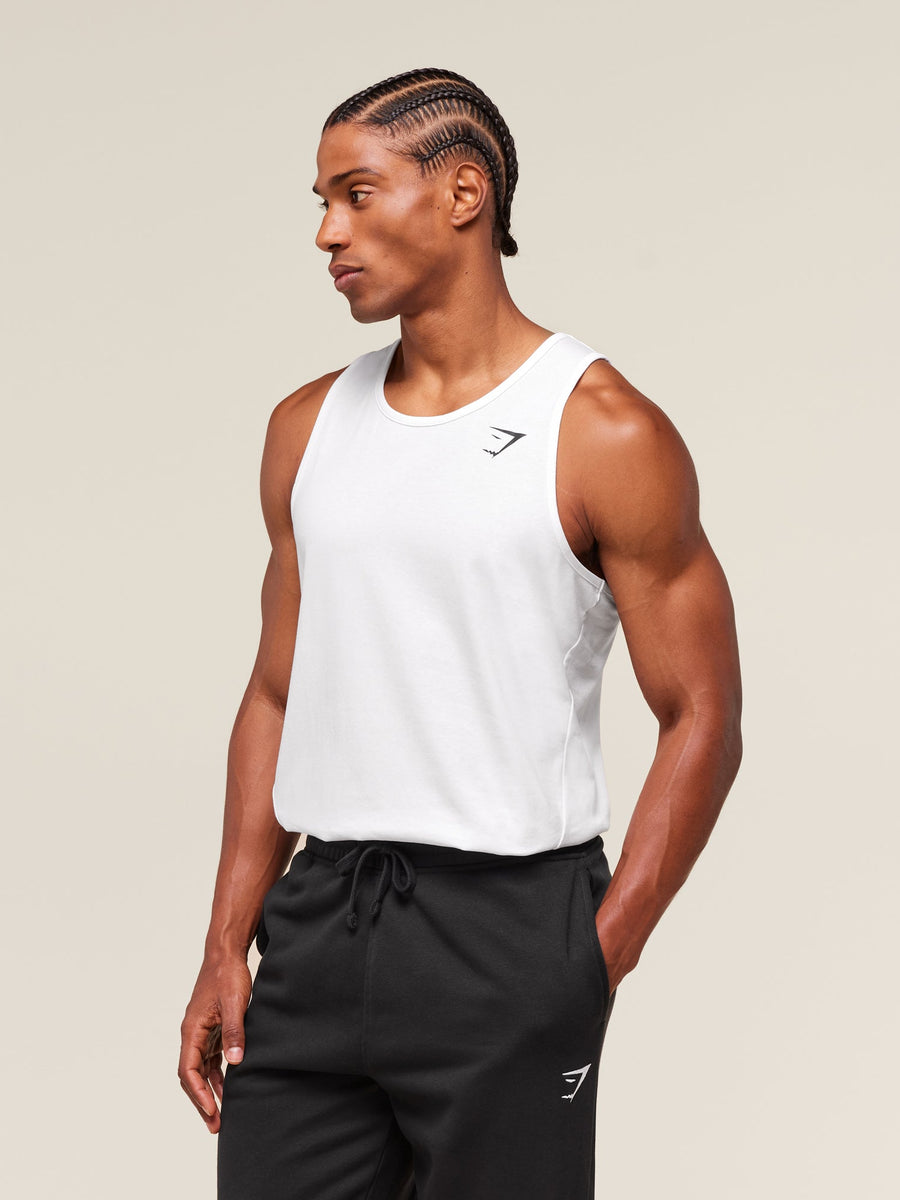 Gymshark Critical Tank — White — 3
