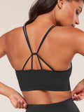 Gymshark Cross Over Sports Bra — Black — 5