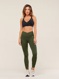 Gymshark Crossover Leggings — Winter Olive — 4