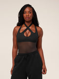 Gymshark Dark Energy Mesh Tank — GS Black — 1