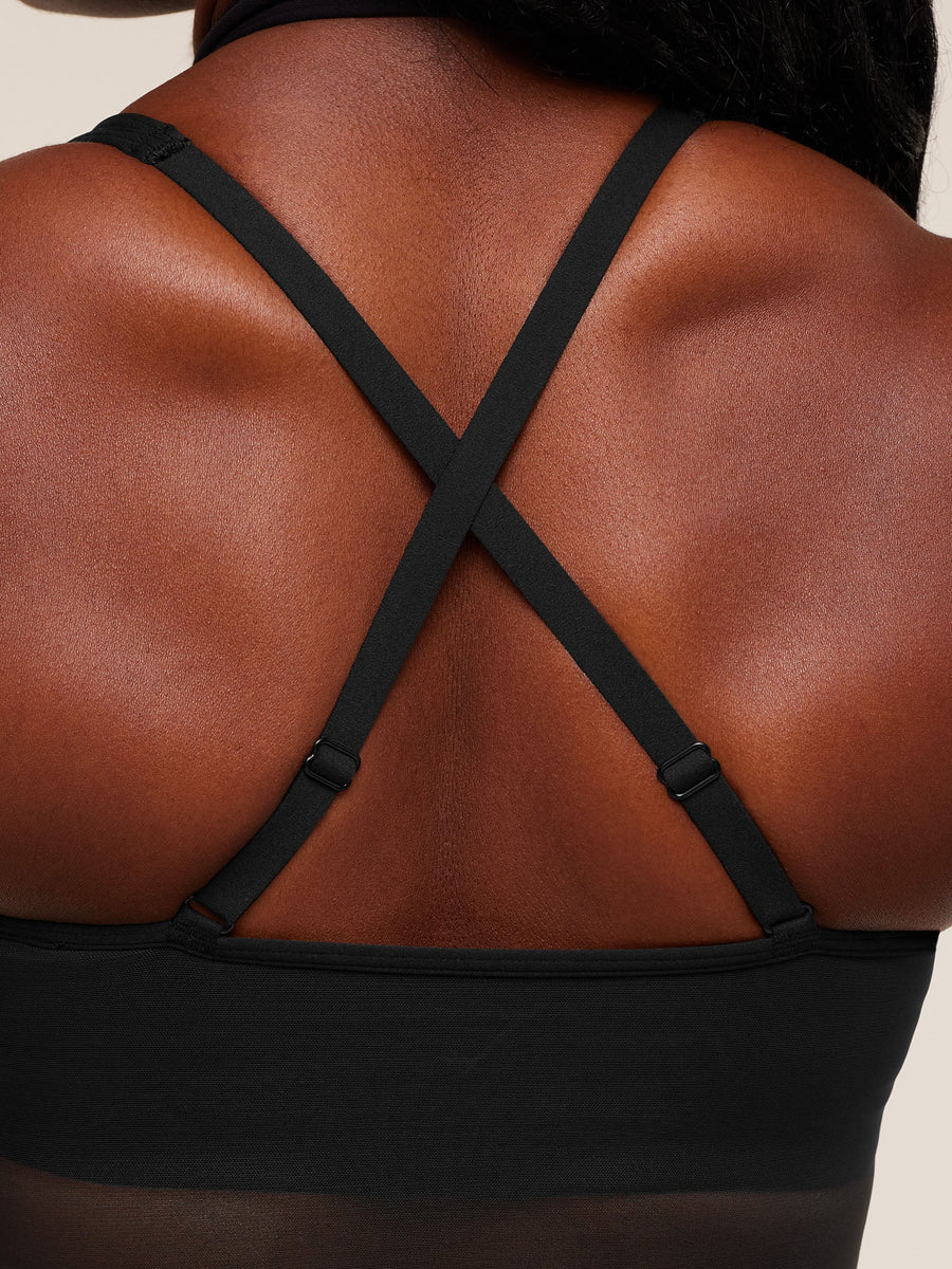 Gymshark Dark Energy Mesh Tank — GS Black — 6