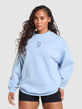 Gymshark Deadlift Graphic Pullover — Gentle Blue — 1