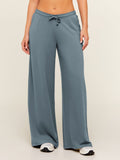 Gymshark Lightweight Wide Leg Pants Regular — Iron Blue — 1