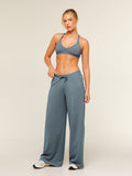 Gymshark Lightweight Wide Leg Pants Regular — Iron Blue — 5