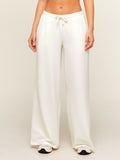 Gymshark Lightweight Wide Leg Pants Regular — Soft White — 1
