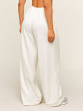 Gymshark Lightweight Wide Leg Pant Short — Soft White — 3