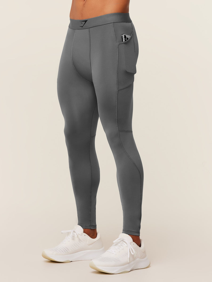 Gymshark Element Baselayer Legging — Dark Grey — 3