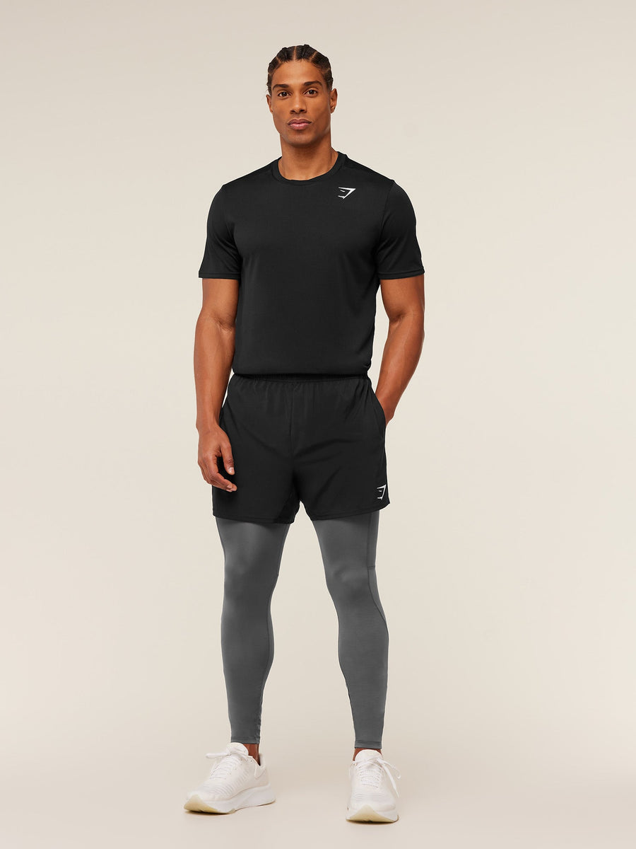 Gymshark Element Baselayer Legging — Dark Grey — 4