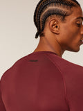 Gymshark Element Baselayer Long Sleeve T-Shirt — Sets Red — 5