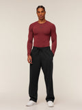 Gymshark Element Baselayer Long Sleeve T-Shirt — Sets Red — 6