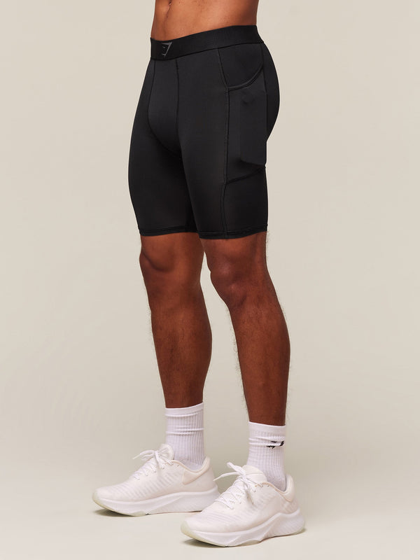 Gymshark Element Baselayer Half Tight — Black