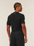 Gymshark Element Baselayer T-Shirt — Black/Brand Blue — 2