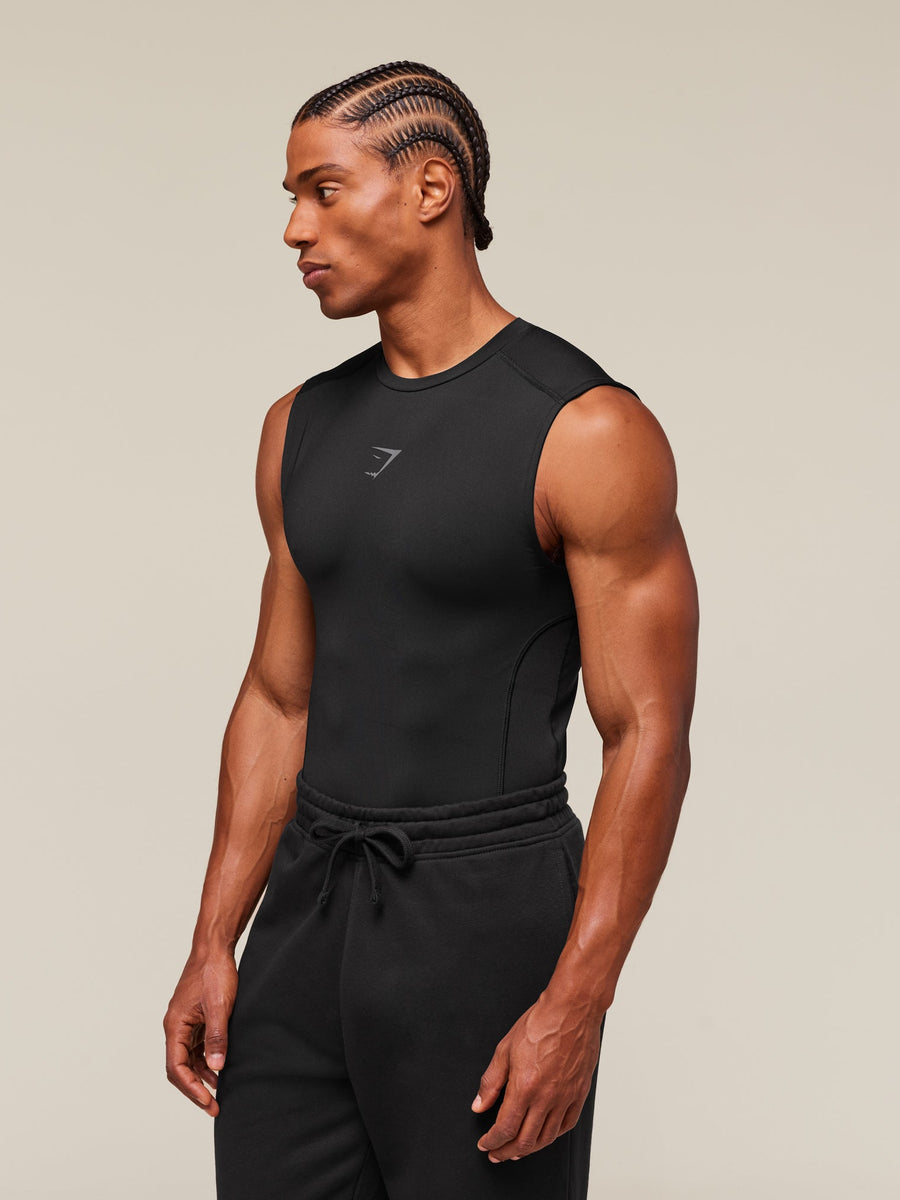 Gymshark Element Tank — Black — 4